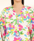 Womens Unstitched Embroidered Multi Two Piece Cotton Suit